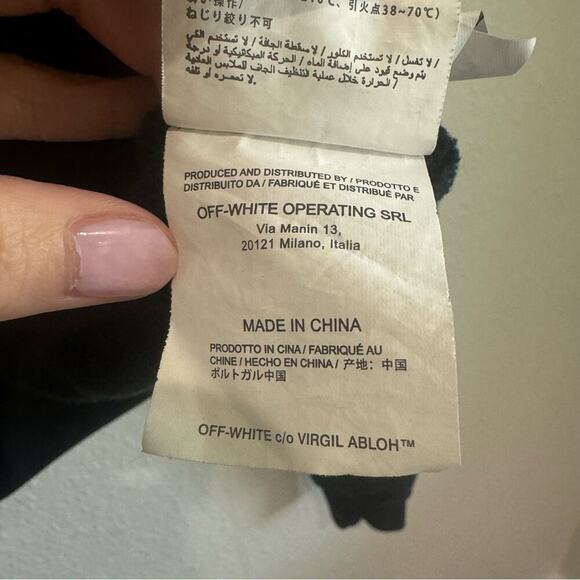 Off-White c/o Virgil Abloh Women's Small Butterfly Insect Embroidered Jacket - Picture 9 of 16